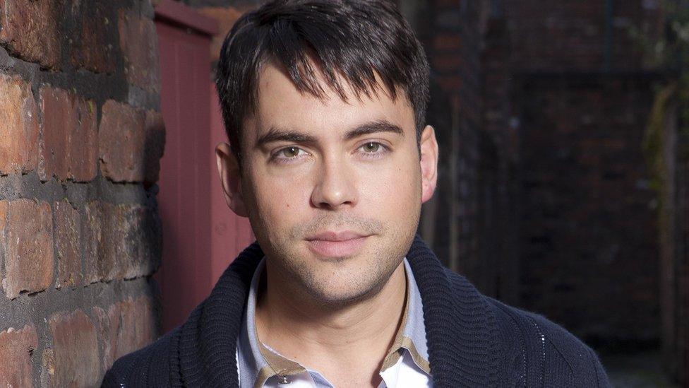 Bruno Langley on Coronation Street