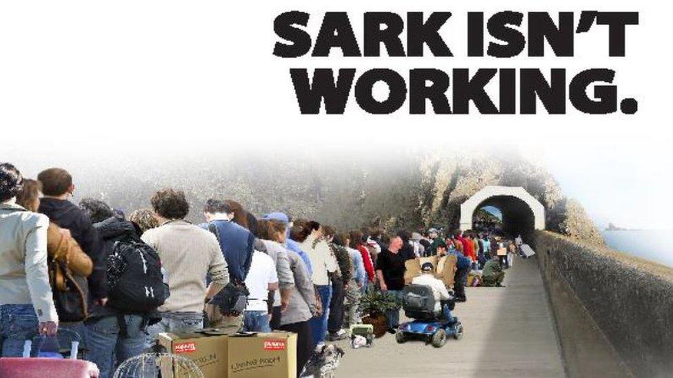 Sark First leaflet