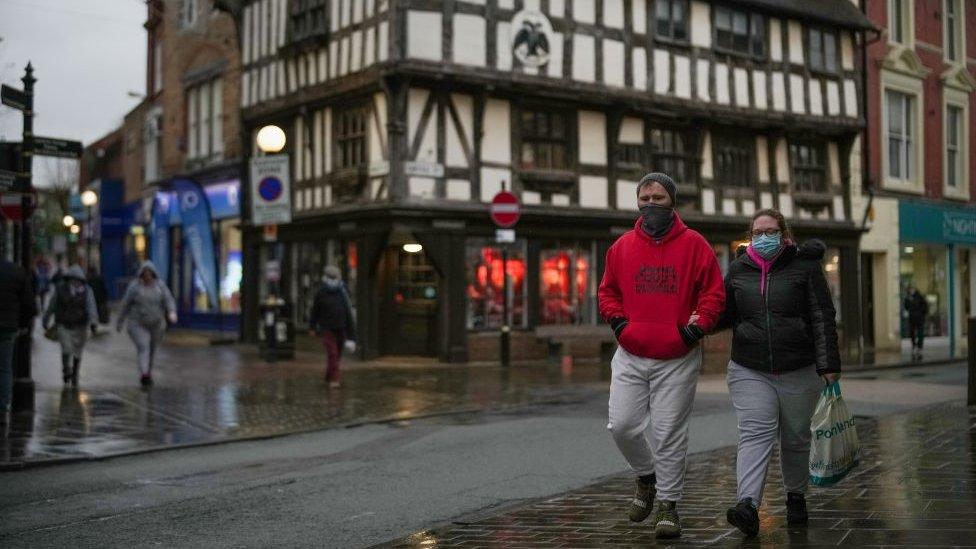 Oswestry town centre