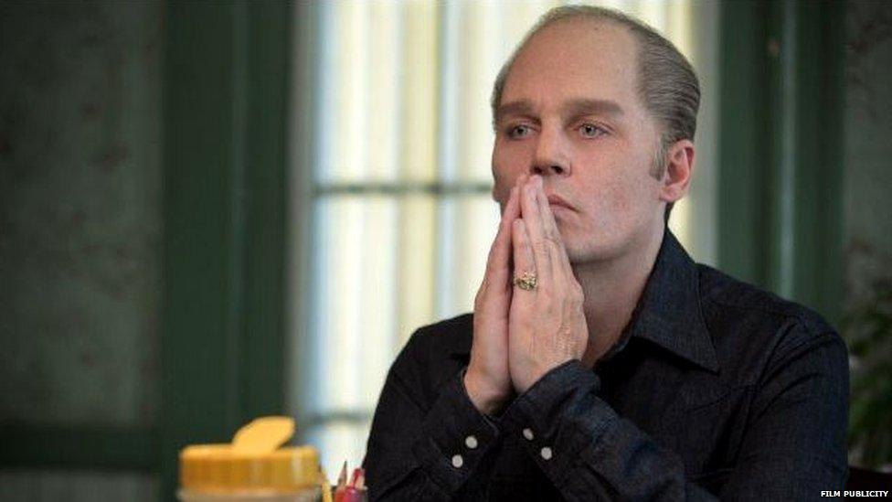 Johnny Depp in Black Mass