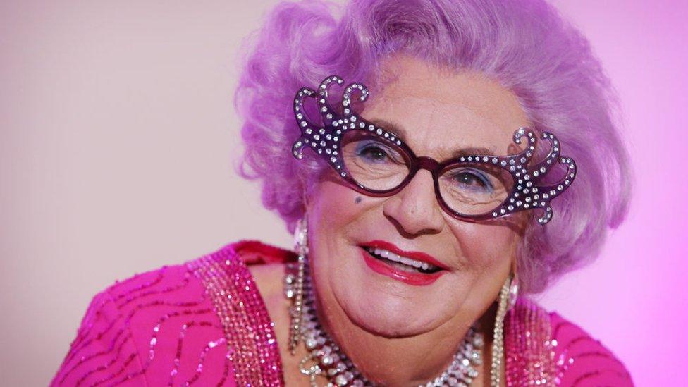 Barry Humphries as Dame Edna Everage