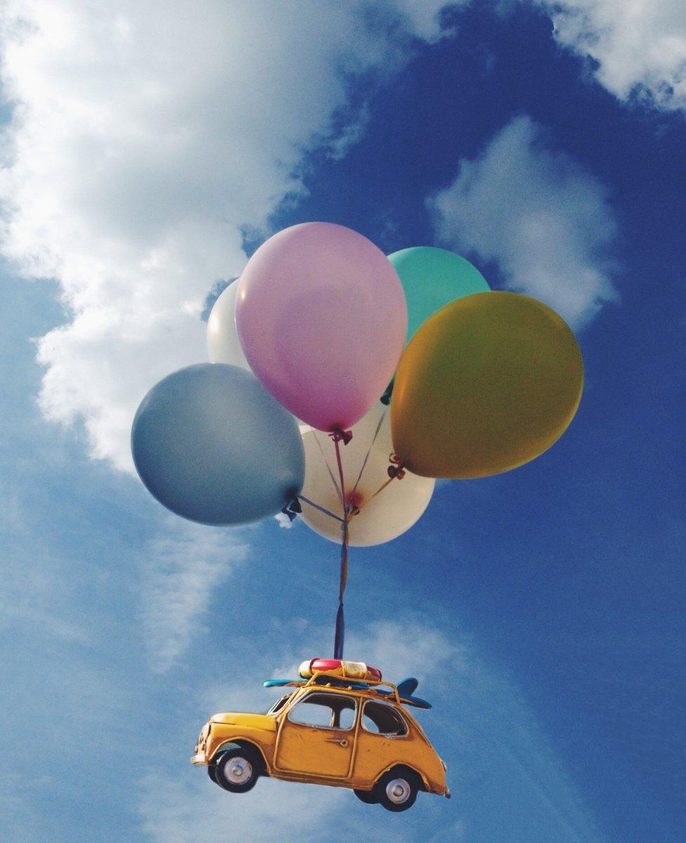 Fiat and balloons