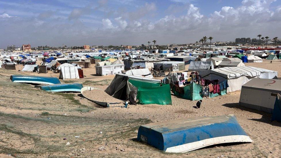 The Al-Mawasi refugee camp