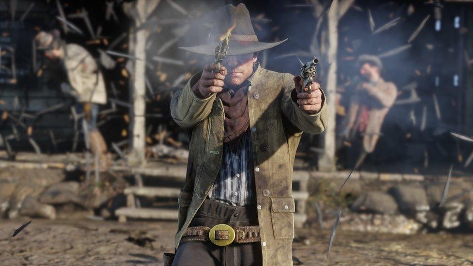 A still from Red Dead Redemption 2