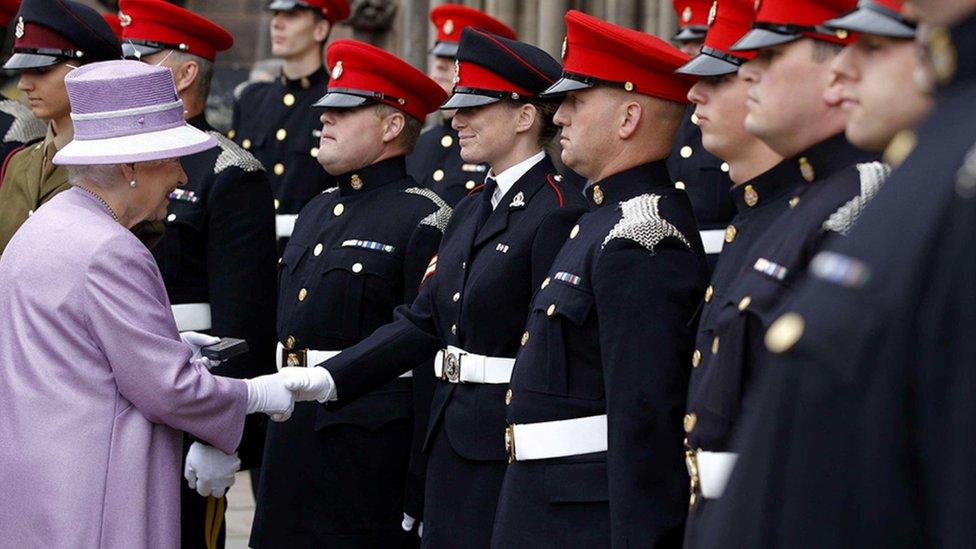 The Queen at Lichfield Cathedral