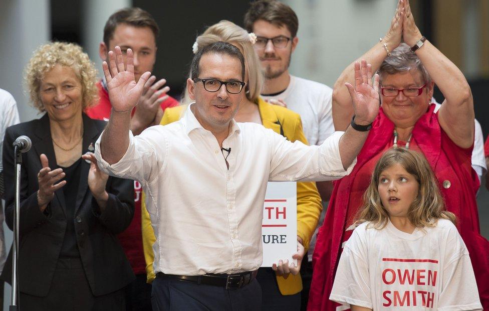 Owen Smith launching his Labour leadership campaign