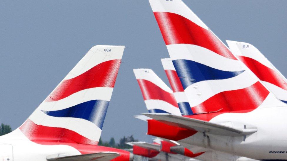 British Airways planes