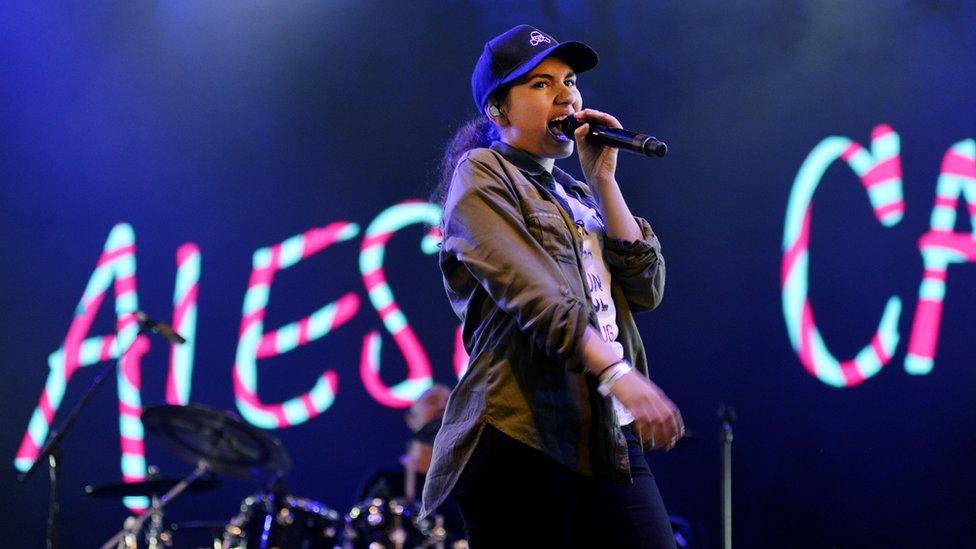 Alessia Cara performing