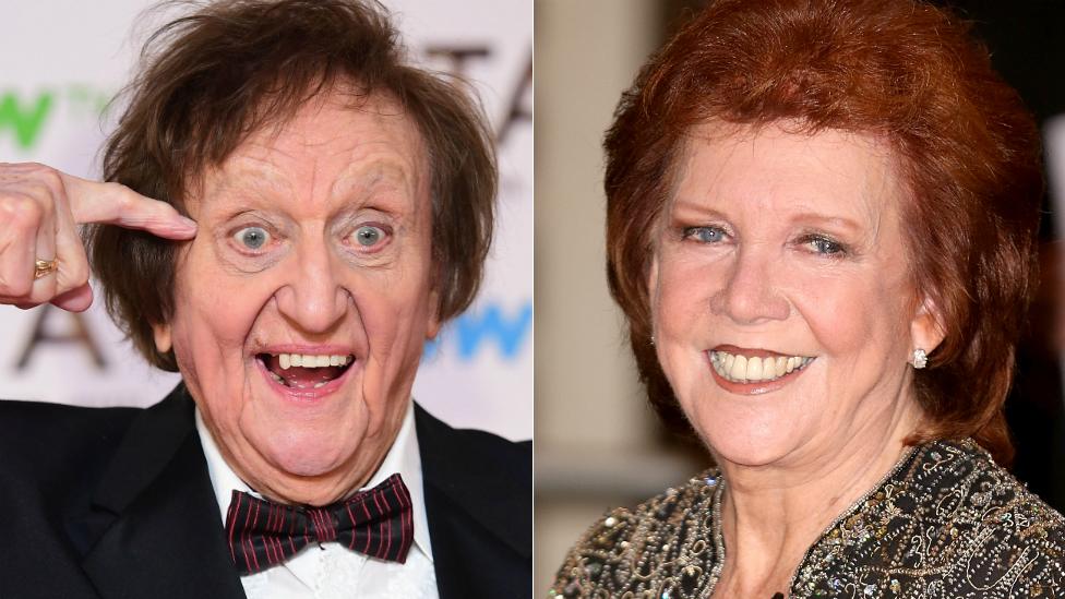 Ken Dodd and Cilla Black