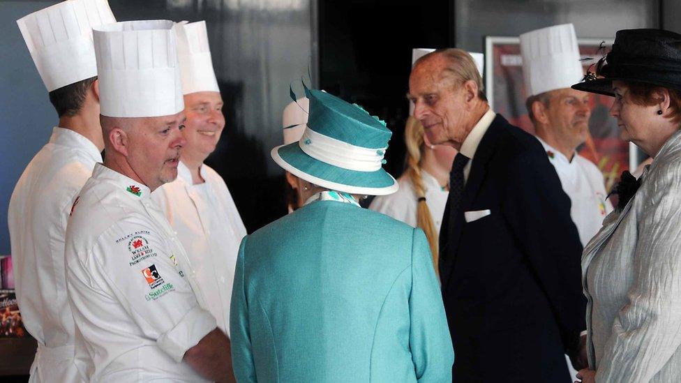 Duke attended Wales Millennium Centre with HRH Queen Elizabeth on many occasions, including the opening of the building in 2004