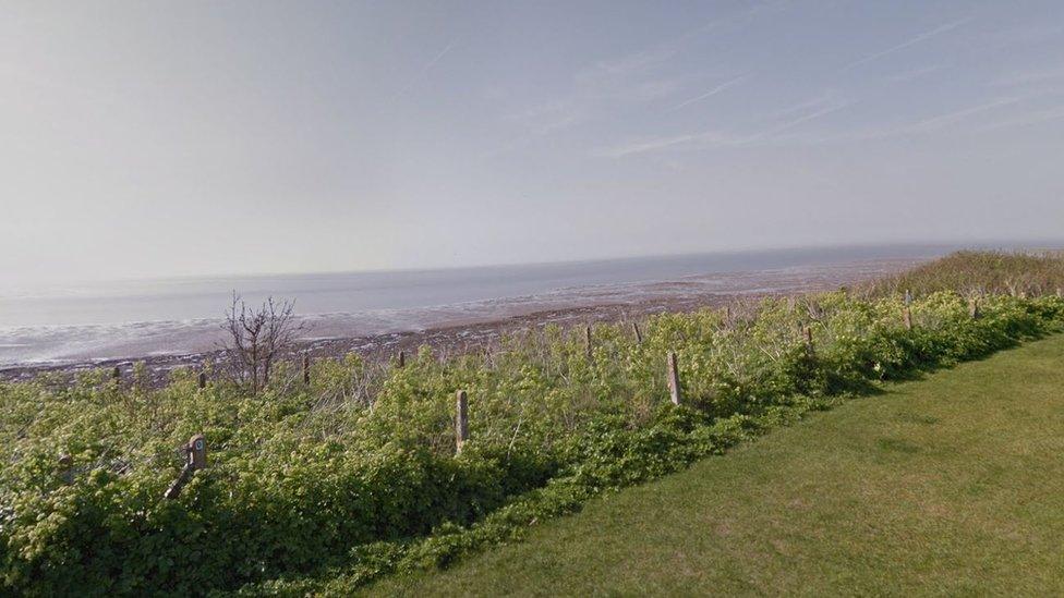 Hunstanton Cliffs in Hunstanton