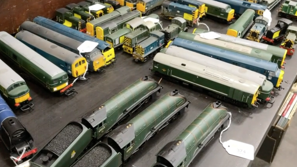 Important model railway collection sells for 74k at Cockermouth auction BBC News