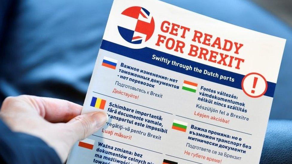 Dutch Brexit leaflet