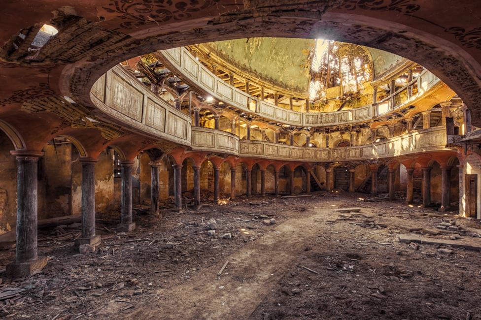 Abandoned theatre