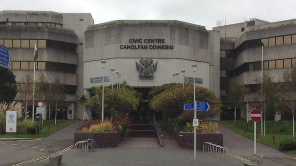 Swansea civic centre