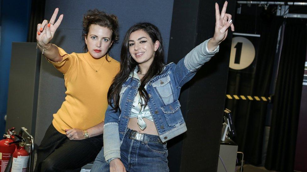 Annie Mac and Charli XCX