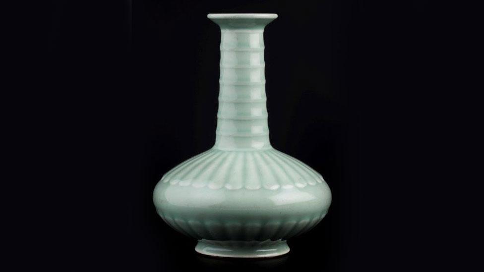 Celadon vase