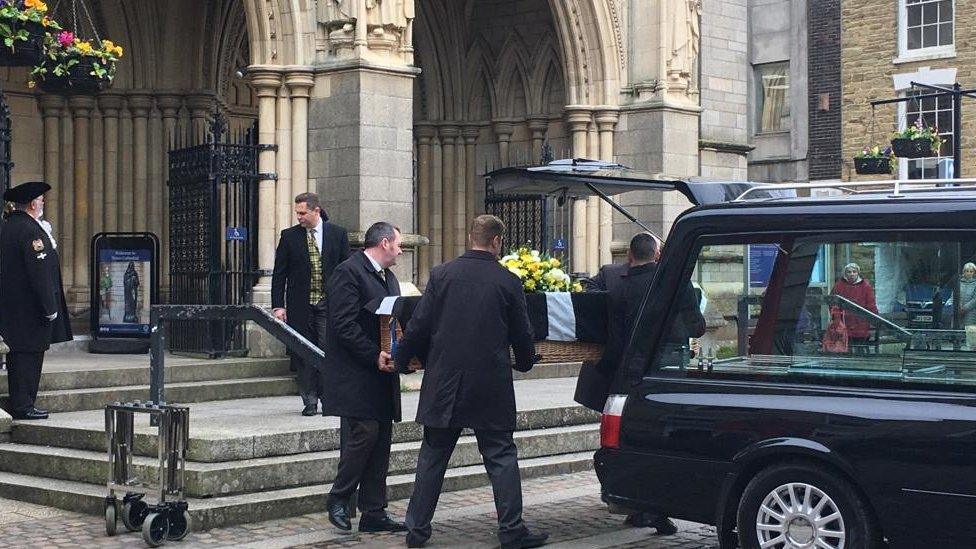 Chris Parry funeral