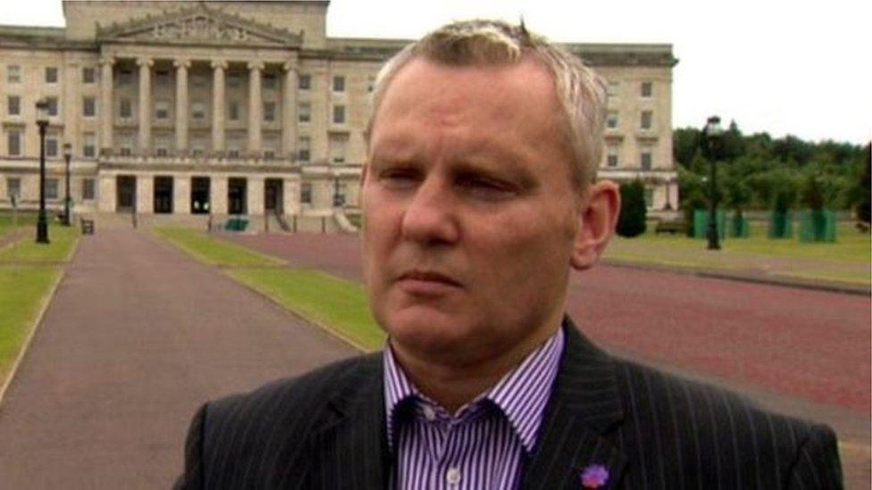 South Down MLA John McCallister left NI21 in the wake of the allegations