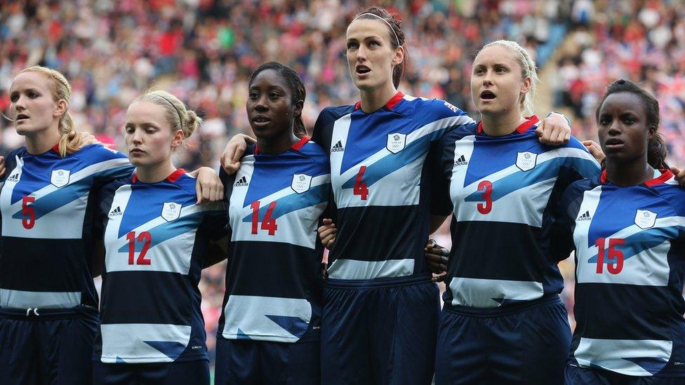 GB women's football team at London 2012