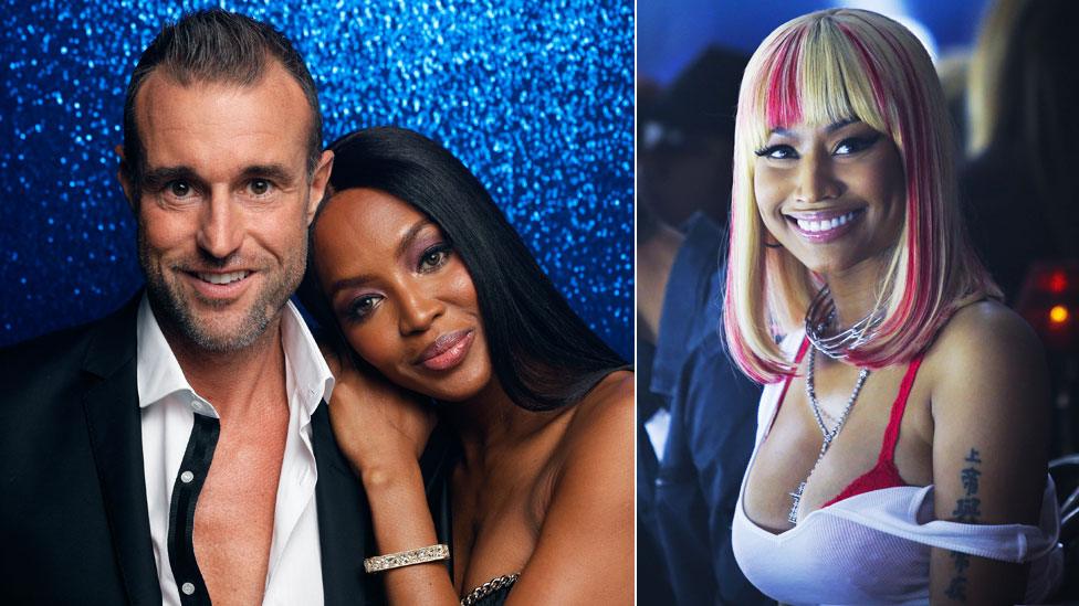 Philipp Plein, Naomi Campbell and Nicki Minaj