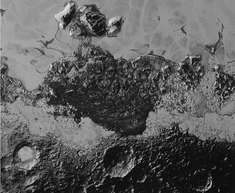 A 350km-wide view of Pluto