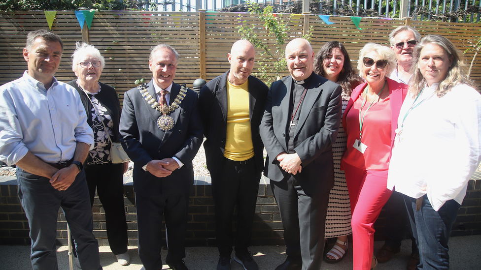 Archbishop of York Stephen Cottrell with HARP staff and trustees