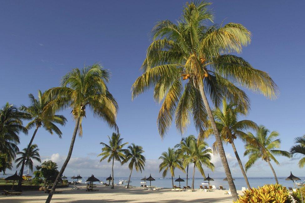 Mauritius beach