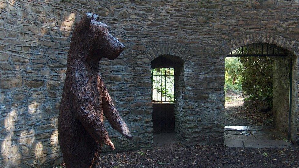 Victorian Bear Pit at Sheffield Botanical Gardens