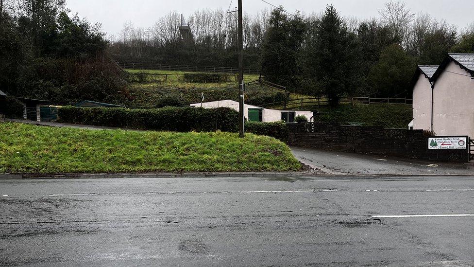 A road near Newport