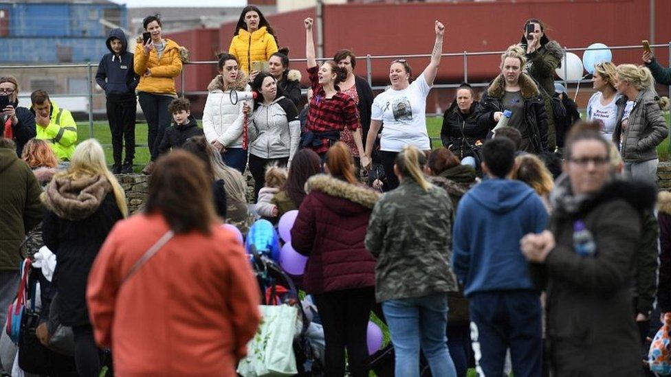 Alfie Evans protest