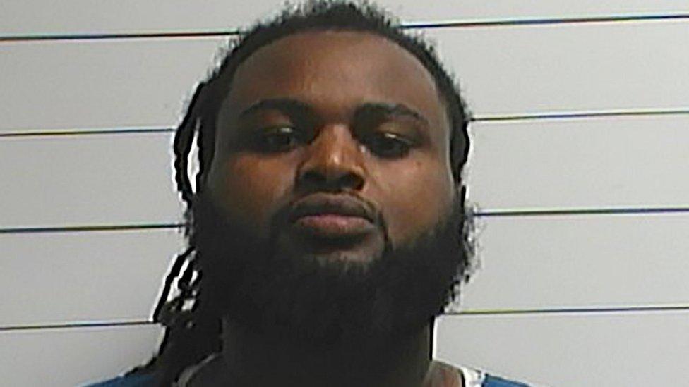 Photo of Cardell Hayes released by New Orleans Police Department,, Louisiana April 10, 2016