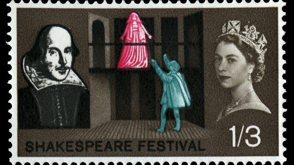 Shakespeare stamp