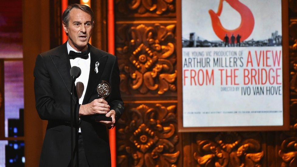 Ivo van Hove at the 2016 Tony Awards