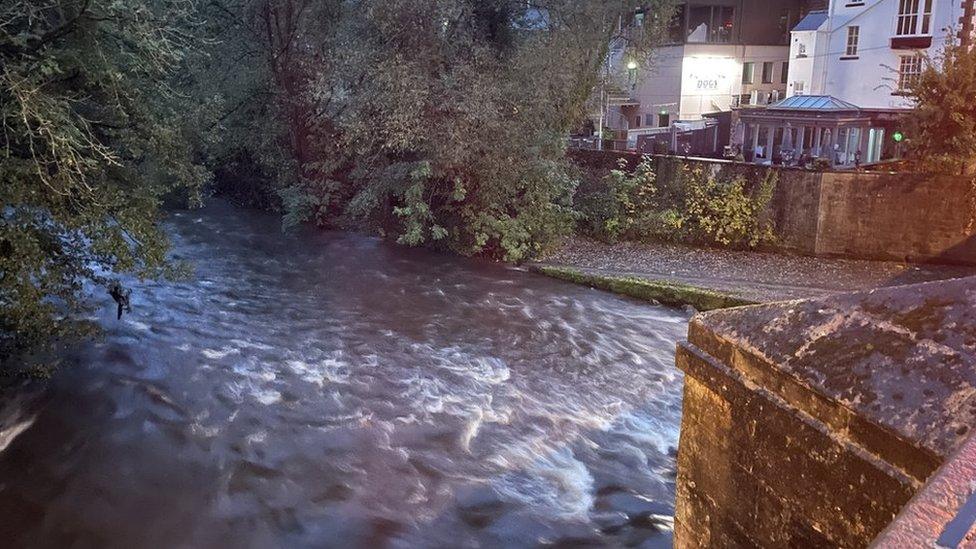 The River Derwent at Matlock