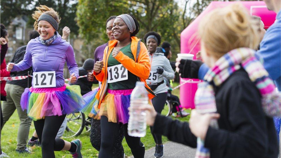 Marathon runners