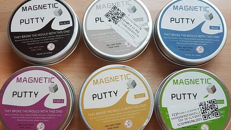 magnetic putty