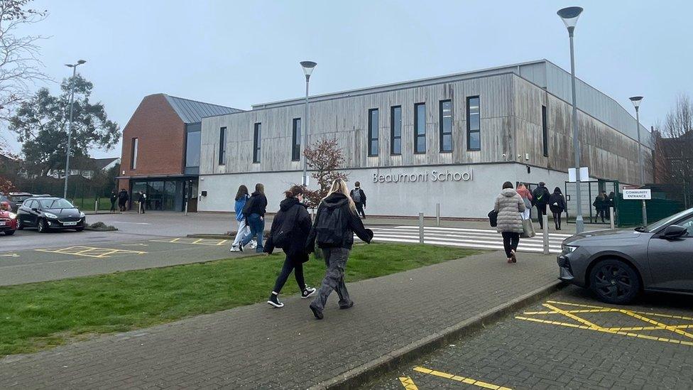 Beaumont School from outside