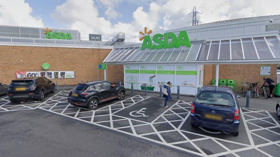 Asda supermarket in Aintree