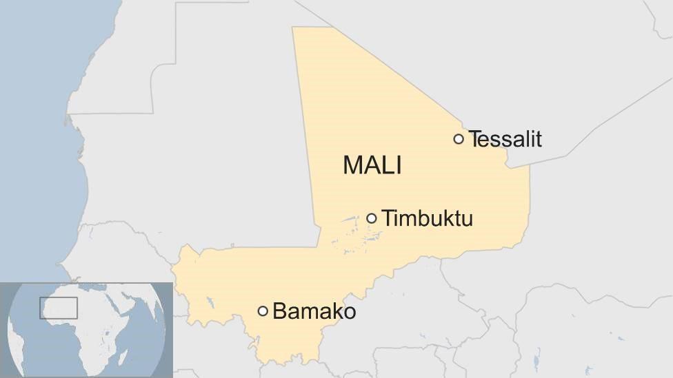 Map of Mali