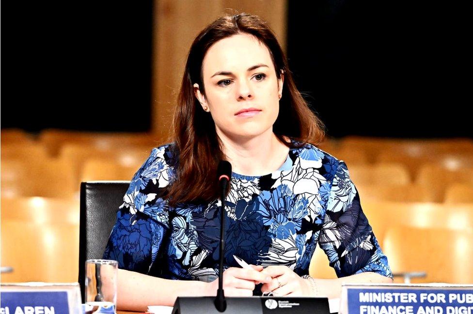 Finance secretary Kate Forbes