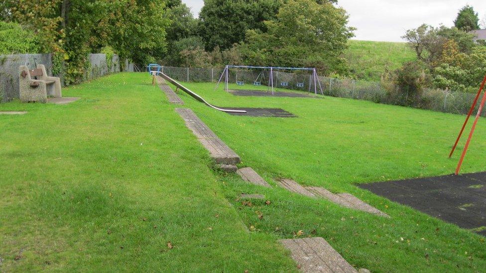 The old Chwilog station