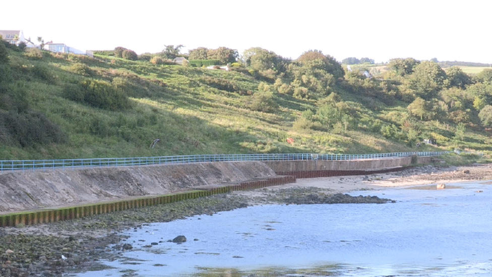 The Blackhead Path at Whitehead in County Antrim