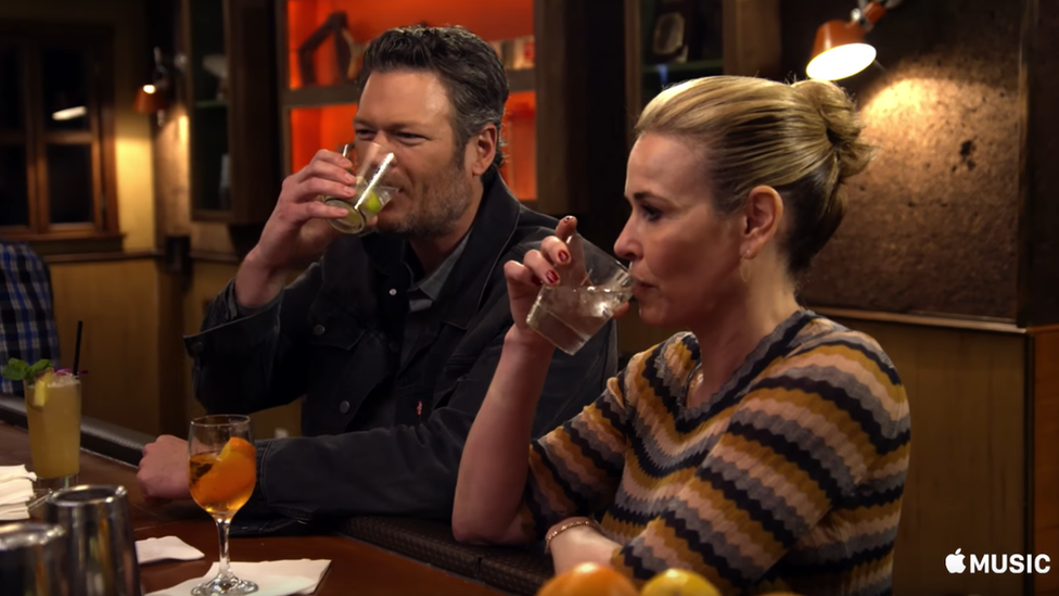 Blake Shelton and Chelsea Handler