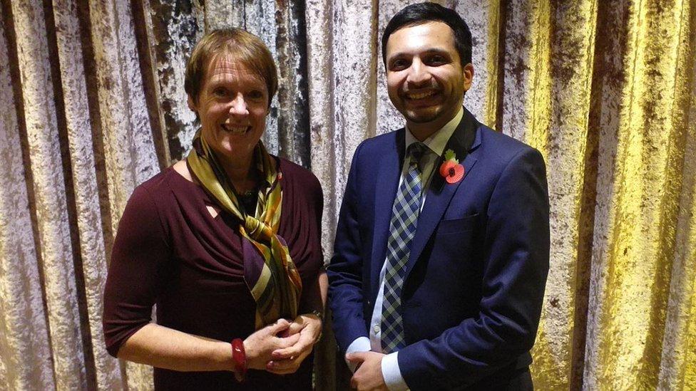 Dame Caroline Spelman and Saqib Bhatti