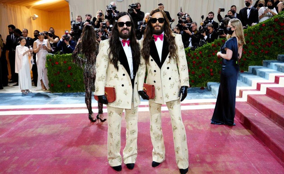 Alessandro Michele and Jared Leto