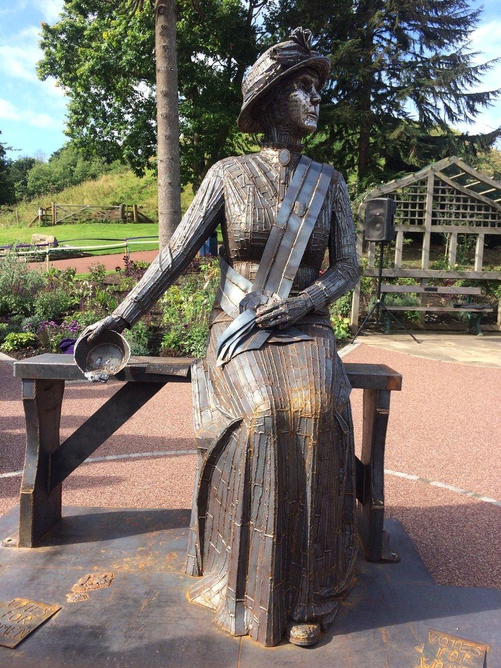 Statue of Emily Wilding Davison