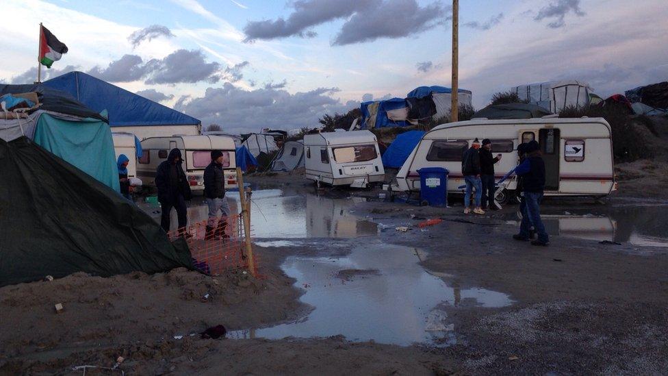 Calais migrant camp