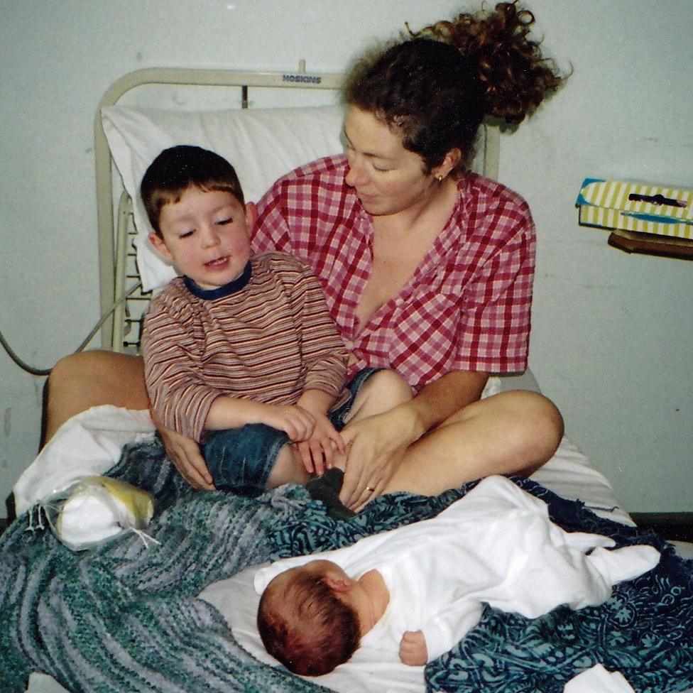 Georgia and her sons then