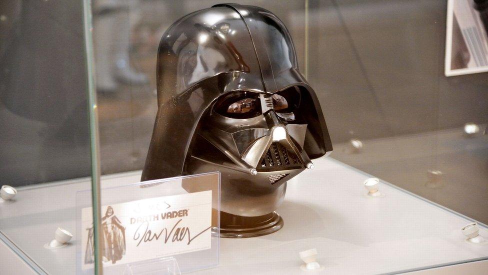 Darth Vadar replica head